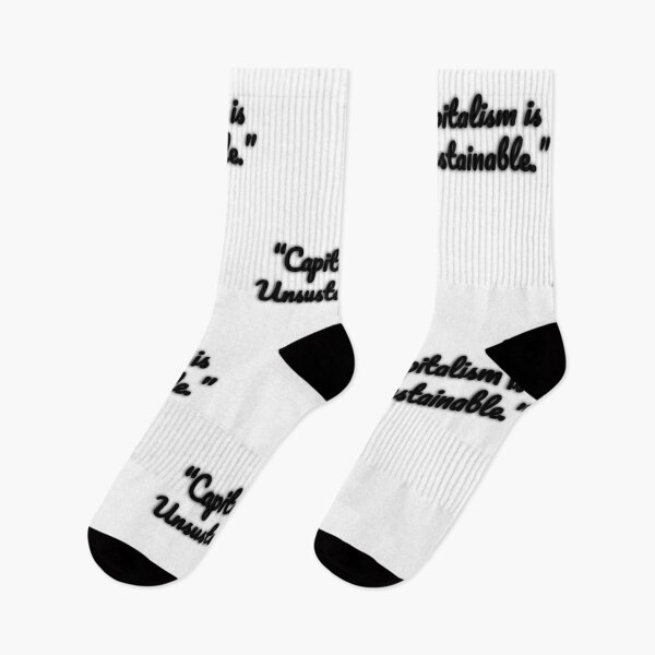 Item preview, Capitalism Is Unsustainable designed and sold by Omegastyle.