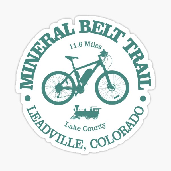 Item preview, Mineral Belt Trail (Cycling) designed and sold by curranmorgan.
