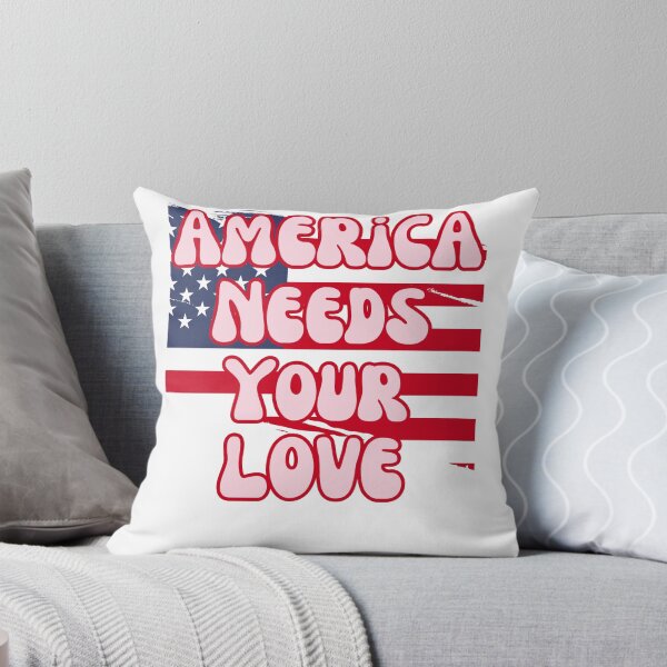 Artikelvorschau, Amerika braucht Ihre Liebe entworfen und verkauft von DriveToCreate.