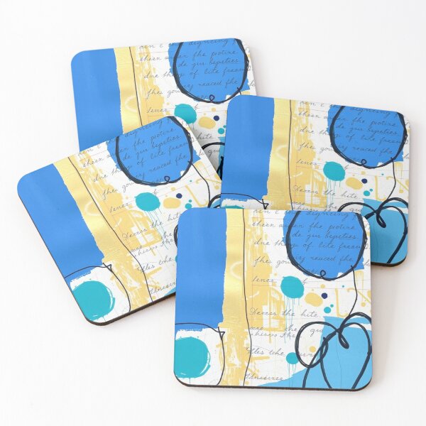 Item preview, Blue collage designed and sold by GasconyPassion.