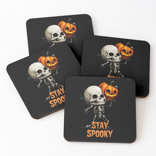 Item preview, Stay Spooky Skeleton Chibi designed and sold by WitMeme.