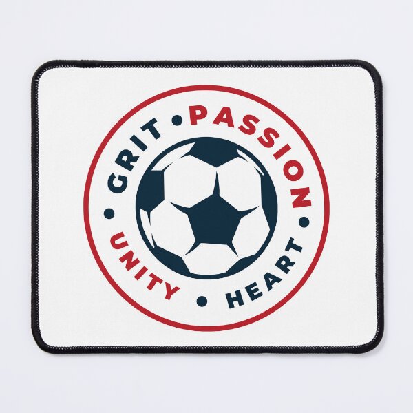 Item preview, Soccer: Grit, Passion, Unity, Heart designed and sold by brianmccourt10.