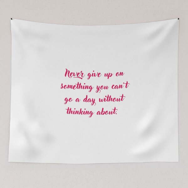 Item preview, Never give up!  designed and sold by milena-d98.