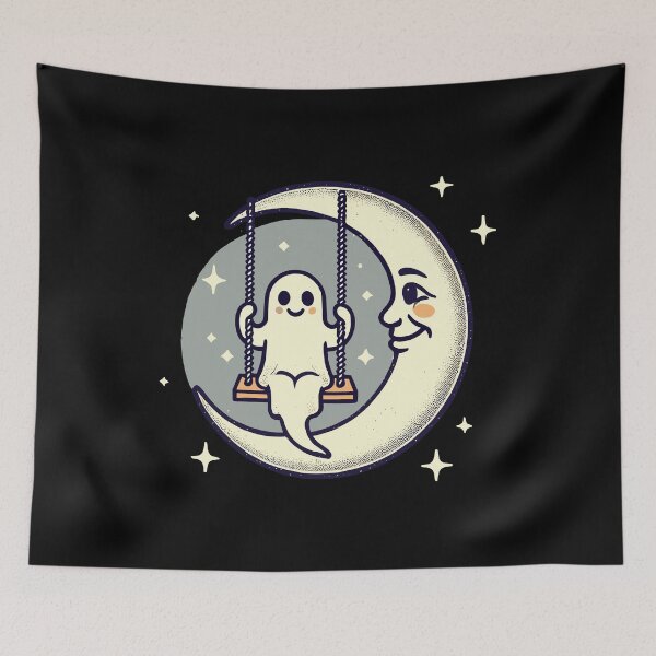Item preview, Niedliches Schaukel Gespenst Lustiges Halloween designed and sold by LuminOrb.
