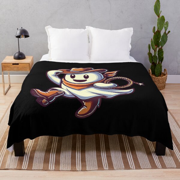 Item preview, Cowboy Ghost Funny Halloween Design designed and sold by LuminOrb.