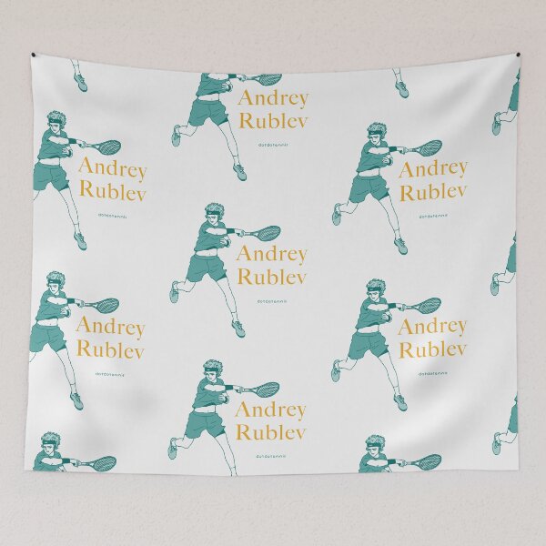 Item preview, Andrey Rublev Forehand designed and sold by ourhappyface.