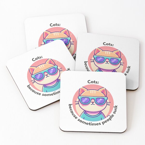 Item preview, Cats: because sometimes people suck designed and sold by Vateira.