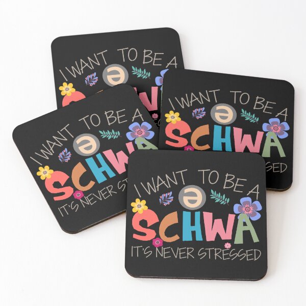 Item preview, I Want To Be A Schwa It's Never Stressed - Science Of Reading designed and sold by ScienceCorner.