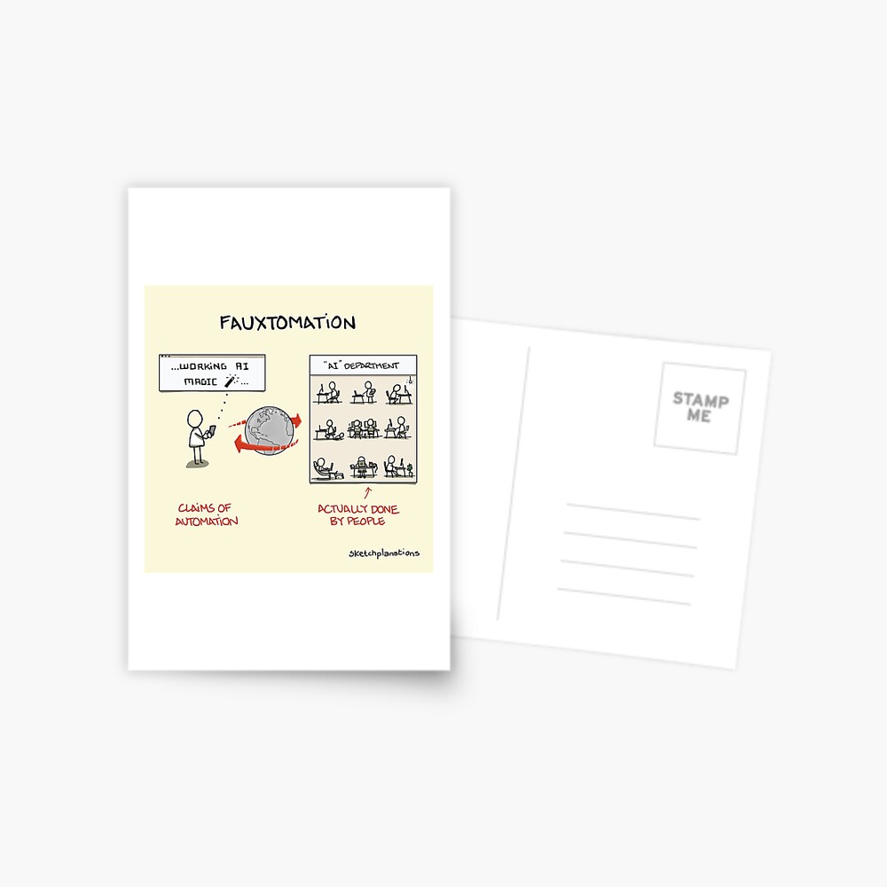 Item preview, Postcard designed and sold by sketchplanator.
