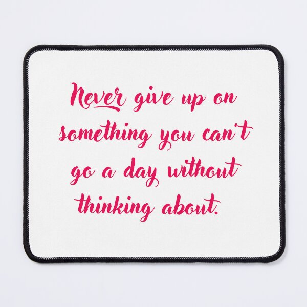 Item preview, Never give up! designed and sold by milena-d98.