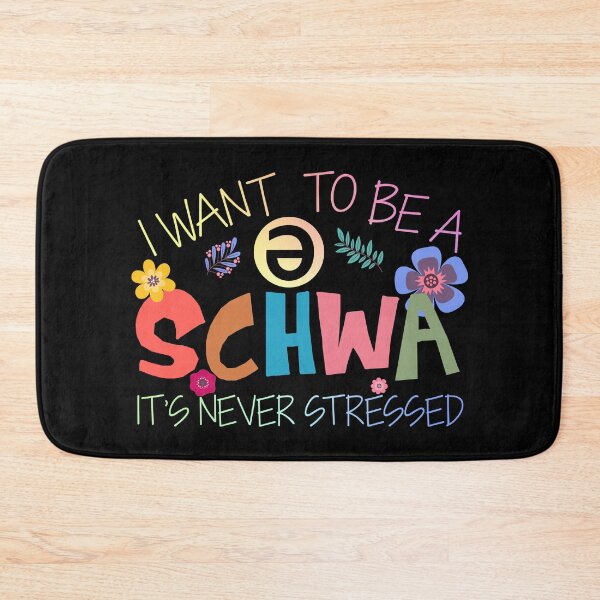 Item preview, I Want To Be A Schwa It's Never Stressed - Science Of Reading designed and sold by ScienceCorner.
