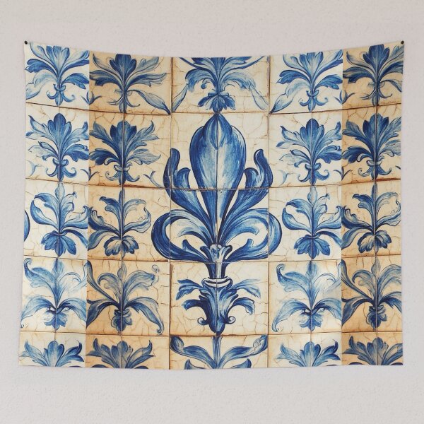 Item preview, Fleur De Lis Tile designed and sold by MatrixTattoo.
