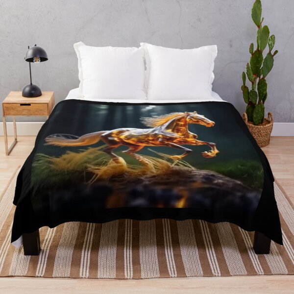 Item preview, Gold horse designed and sold by AuraLineEU.