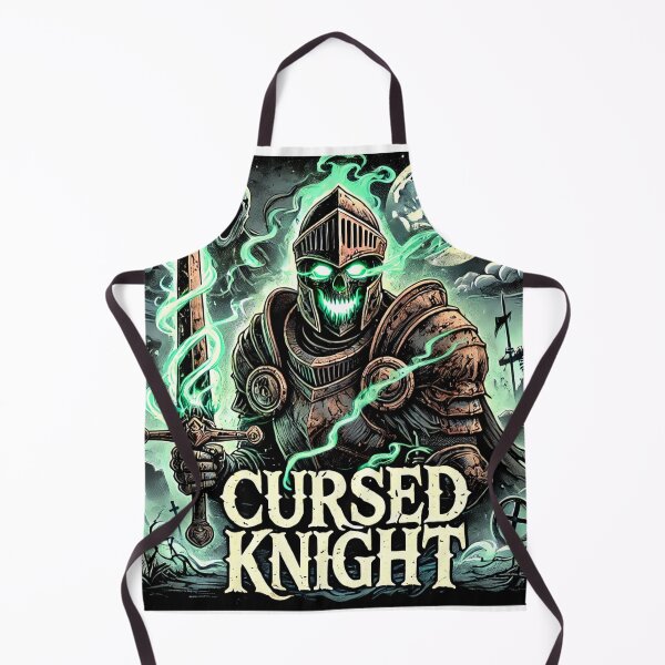 Item preview, Cursed Knight in Haunted Battlefield Dark Fantasy designed and sold by Pattamo1.