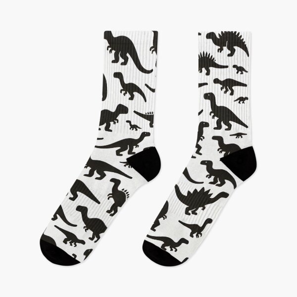 Item preview, Big and Small Black Dinosaurs designed and sold by 0199.