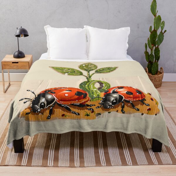 Item preview, Ladybug in the garden designed and sold by PTDIGITALART88.
