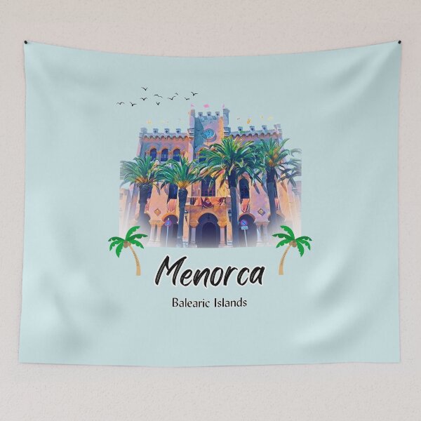 Item preview, Menorca, Balearic Islands, Spain designed and sold by WheresTheTShirt.