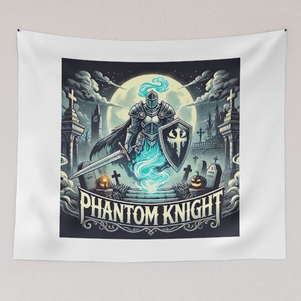 Item preview, Phantom Knight Guarding Haunted Crypt Dark Fantasy designed and sold by Pattamo1.