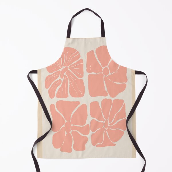 Item preview, Boho Pink Abstract Flowers designed and sold by bowsbotanicals.