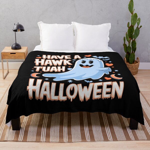Item preview, Funny Ghost Halloween Costume Tee with Hawk Tuah Meme designed and sold by w1ckerman.