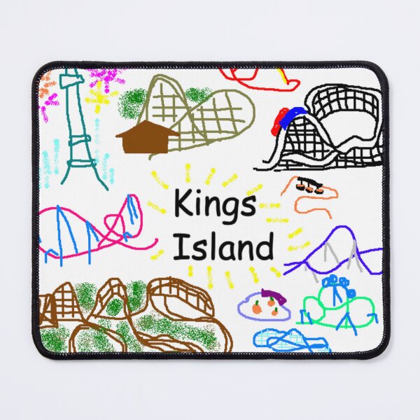 Item preview, Kings Island Rollercoasters designed and sold by xandrathewitch.