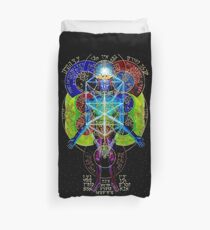 KABBALAH: Vintage-Grafik drucken Bettbezug