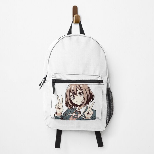 Item preview, Anime Character Making Peace Sign Pop Art Style designed and sold by artofuniverse.