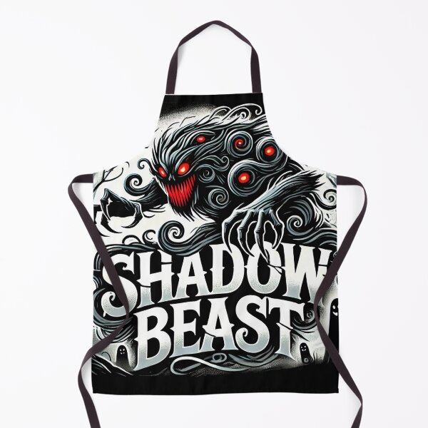 Item preview, Shadow Beast Prowling Through Foggy Forest Dark Fantasy designed and sold by Pattamo1.