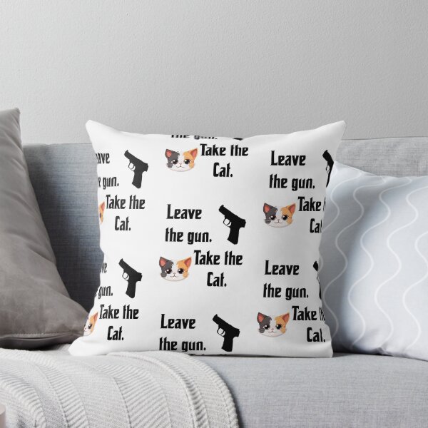 Item preview, Leave the gun, take the cat, funny godfather parody designed and sold by Merchattack.
