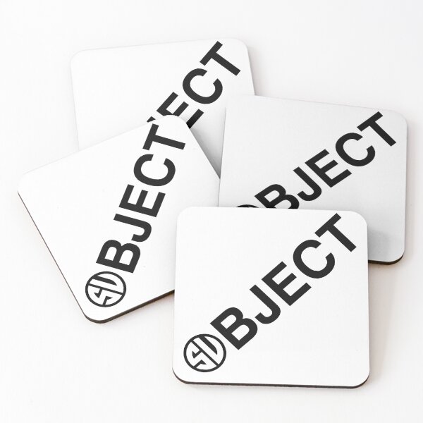 Item preview, Subject Object (Black Logo) designed and sold by KingFrogBox.