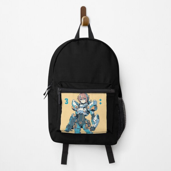 Item preview, Anime Character in Futuristic Mech Suit Pop Art Style designed and sold by artofuniverse.