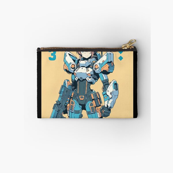 Item preview, Anime Character in Futuristic Mech Suit Pop Art Style designed and sold by artofuniverse.