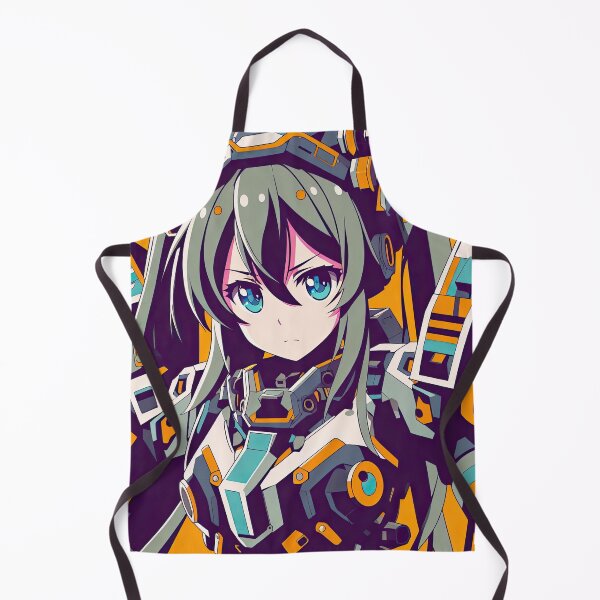 Item preview, Anime Character in Futuristic Mech Suit Pop Art Style designed and sold by artofuniverse.