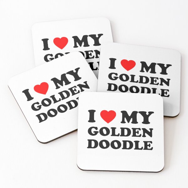 Item preview, I Love My Goldendoodle Style NY Dog Gift designed and sold by Guarddogdrive.