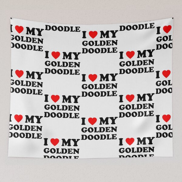 Item preview, I Love My Goldendoodle Style NY Dog Gift designed and sold by Guarddogdrive.