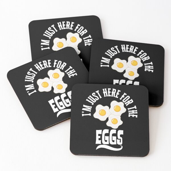 Item preview, I'm Just Here for The Eggs designed and sold by belladesign7.