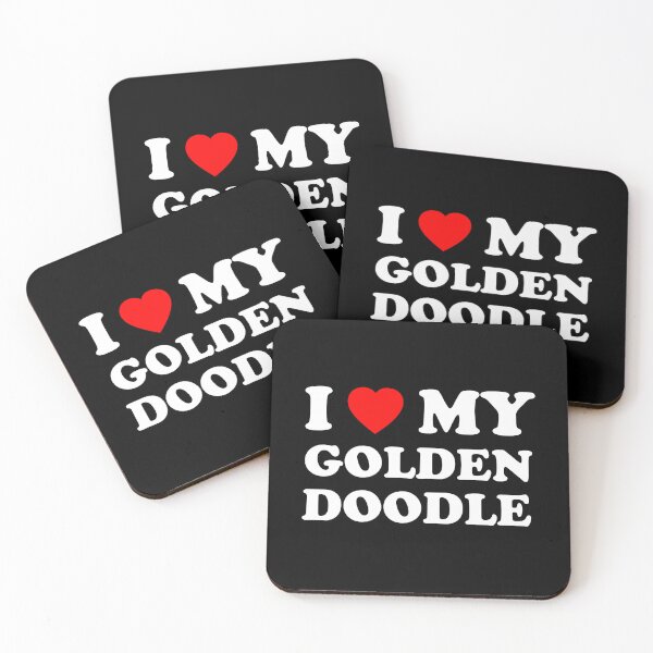 Item preview, I Love My Goldendoodle Style NY Dog Gift designed and sold by Guarddogdrive.