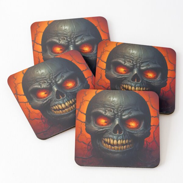 Item preview, Skull Jack-o’-lantern designed and sold by MatrixTattoo.