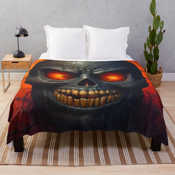 Item preview, Skull Jack-o’-lantern designed and sold by MatrixTattoo.