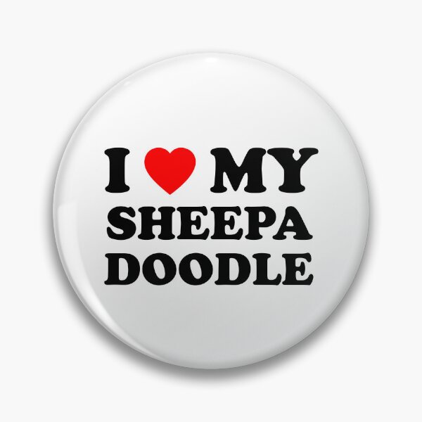 Item preview, I Love My Sheepadoodle Style NY Dog Gift designed and sold by Guarddogdrive.