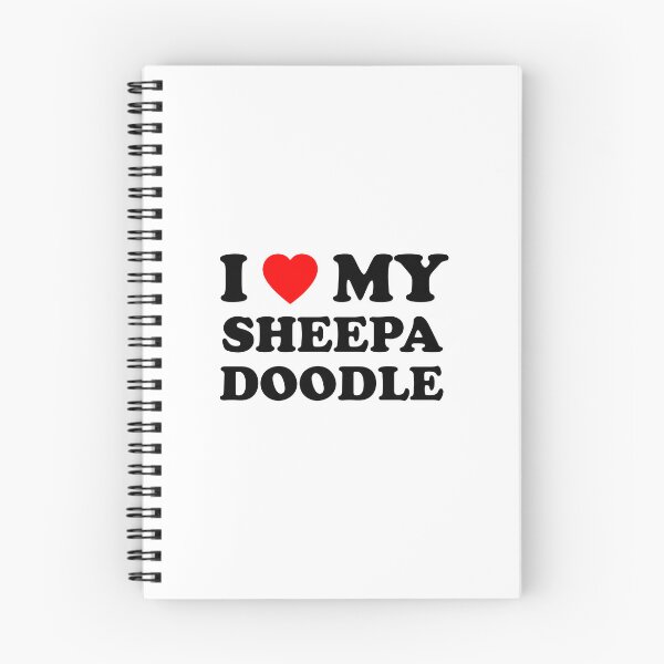 Item preview, I Love My Sheepadoodle Style NY Dog Gift designed and sold by Guarddogdrive.