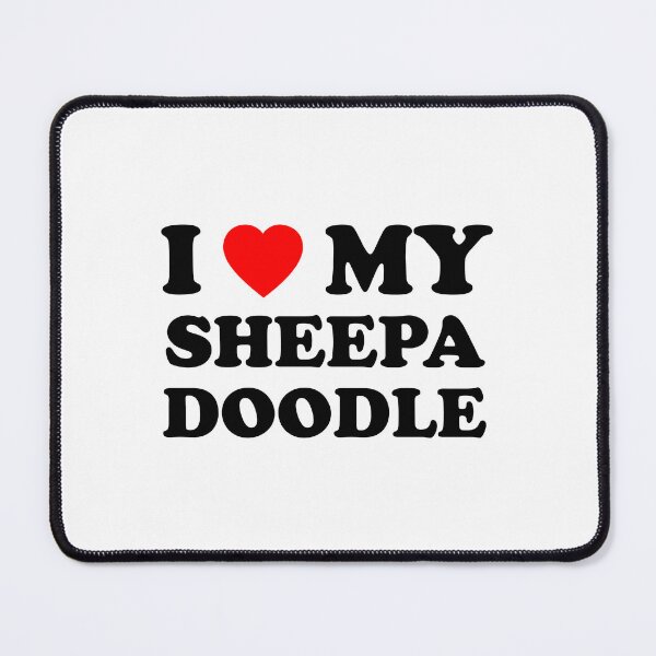 Item preview, I Love My Sheepadoodle Style NY Dog Gift designed and sold by Guarddogdrive.