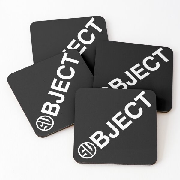 Item preview, Subject Object (White Logo) designed and sold by KingFrogBox.