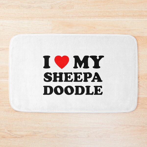 Item preview, I Love My Sheepadoodle Style NY Dog Gift designed and sold by Guarddogdrive.