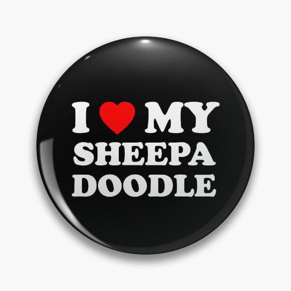 Item preview, I Love My Sheepadoodle Style NY Dog Gift designed and sold by Guarddogdrive.