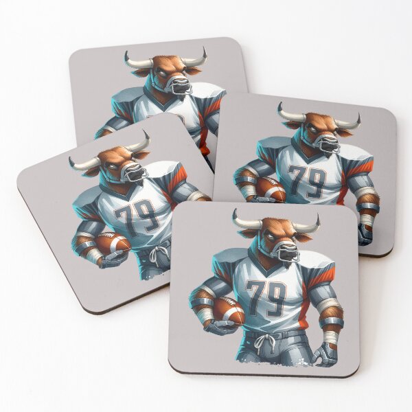 Item preview, Bull Amarican Football designed and sold by 93-Store.