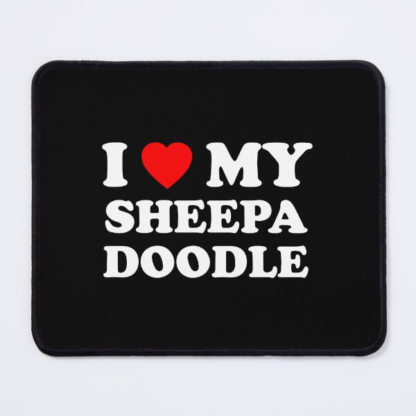 Item preview, I Love My Sheepadoodle Style NY Dog Gift designed and sold by Guarddogdrive.