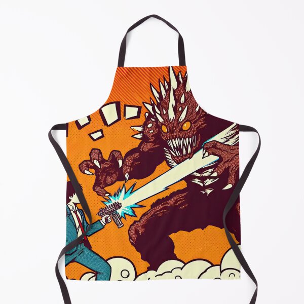 Item preview, Manga Character Fighting with Monster Pop Art Style designed and sold by artofuniverse.