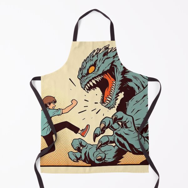 Item preview, Manga Character Fighting with Monster Pop Art Style designed and sold by artofuniverse.