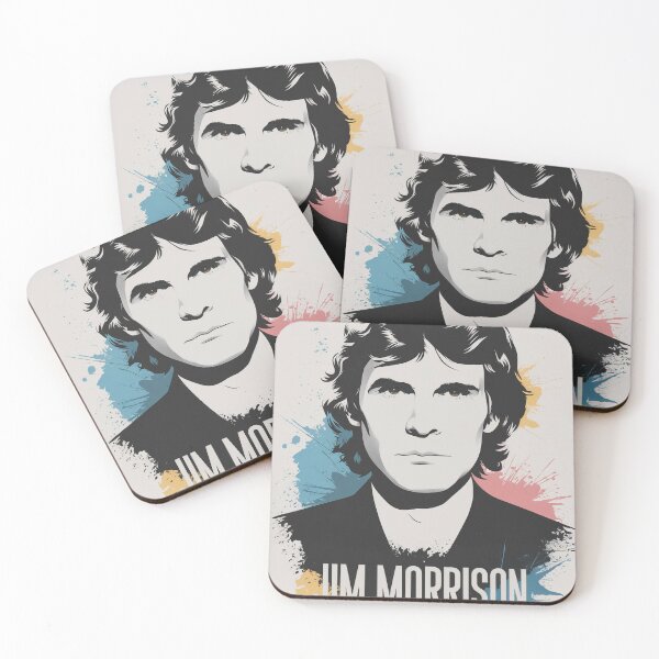 Item preview, Minimalist Jim Morrison Pop Art Poster designed and sold by DigitalDuskCo.